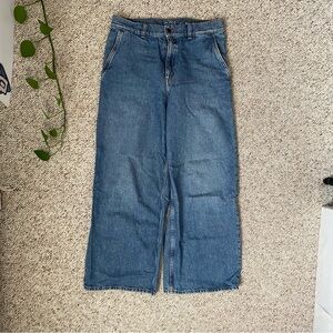 COS Barrel-Leg Blue Jeans